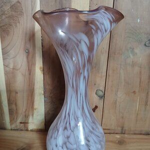 Bin 4  Vintage hand blown vase